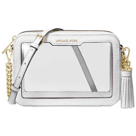 michael kors clear camera bag|michael kors camera bag sale.